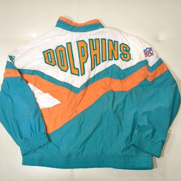 ドルフィンズ ブルゾン M 薄手 ナイロンジャケット 90s ヴィンテージ