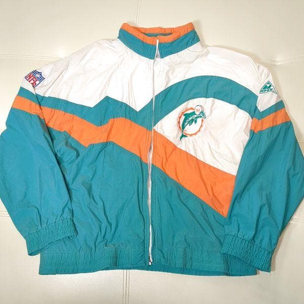 ドルフィンズ ブルゾン M 薄手 ナイロンジャケット 90s ヴィンテージ