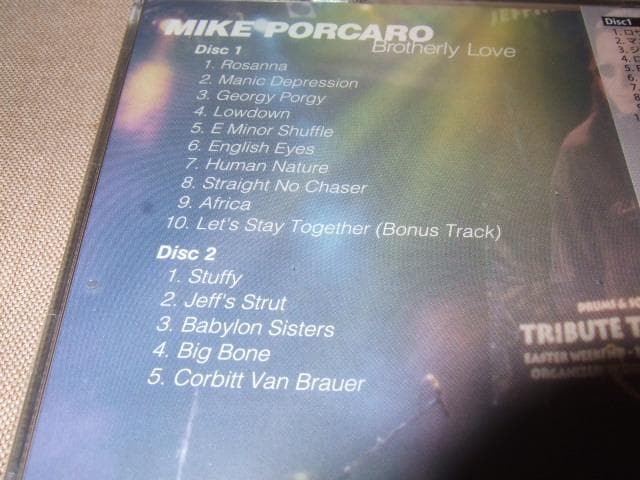 MIKE PORCARO,TOTO,新品,AOR,スティーヴ・ガッド,2CD