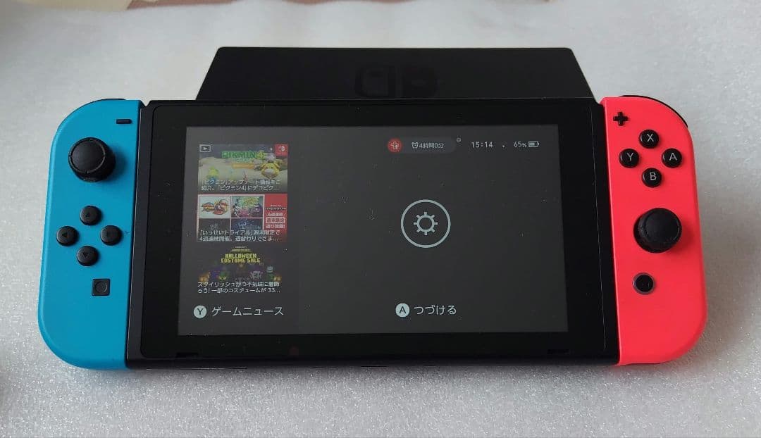 Nintendo Switch 本体 Joy-Con付き　マリオのケース付