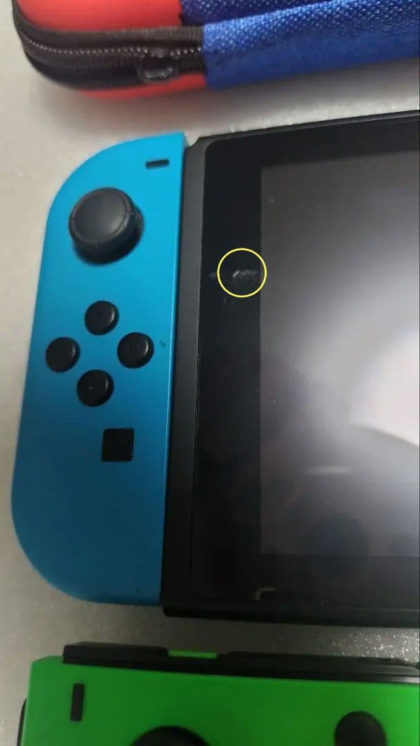 Nintendo Switch 本体 Joy-Con付き　マリオのケース付