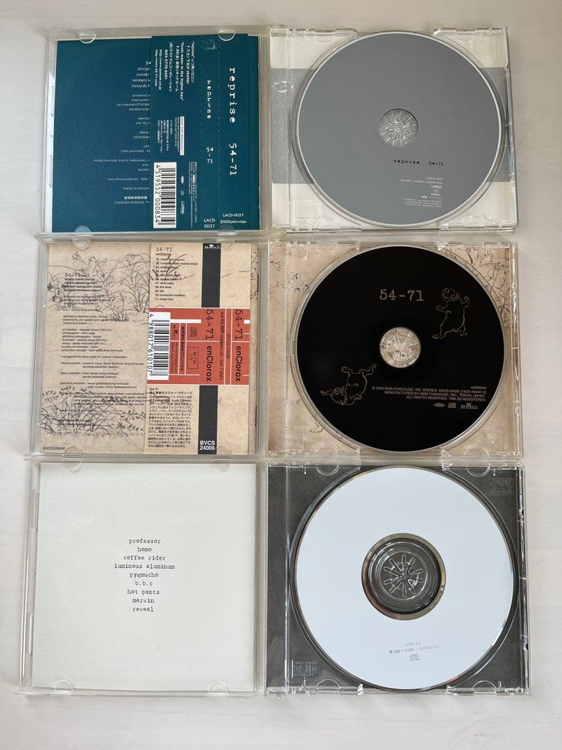 【中古CD 】54-71 アルバム5枚セット