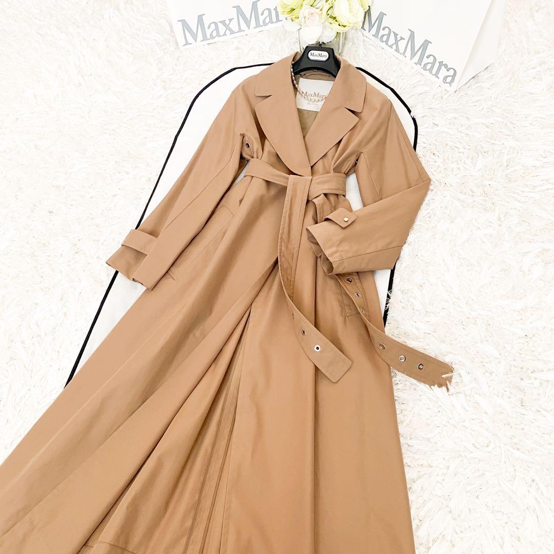 ★新品同様★マックスマーラ MaxMara トレンチコート★36