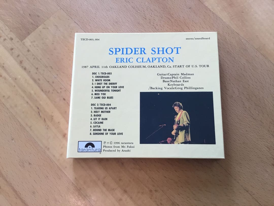 洋楽 Eric Clapton / Spider Shot