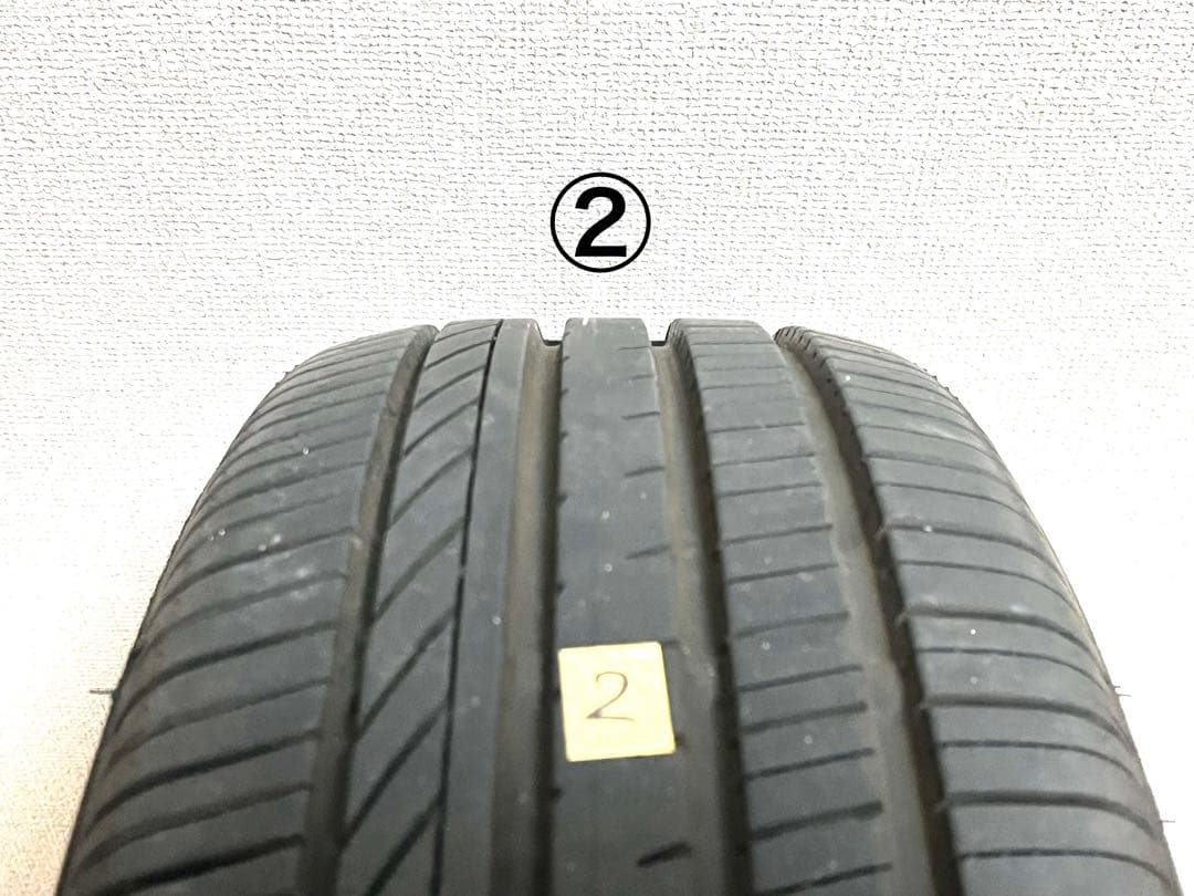 Aセットの価格です 【夏タイヤ185/60R15】中央部2本の溝残7.5㎜以上有