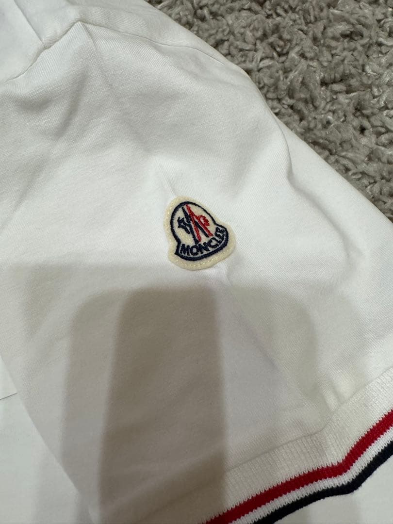 MONCLER スリムフィット Tシャツ ホワイト