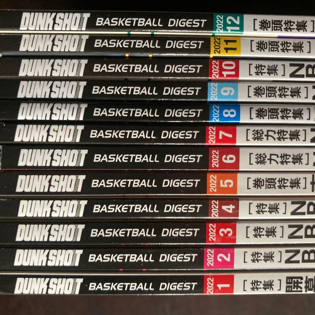DUNK SHOOT  2022年1〜12月号