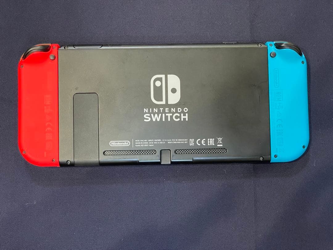 吉*犬様 Nintendo Switch 本体 青/赤 Joy-Con付き