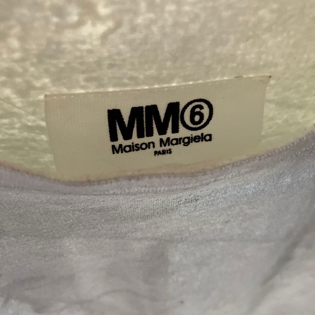 【希少】MM⑥ メゾンマルジェラ　メタリックロゴTシャツ　ヴァンテージ品