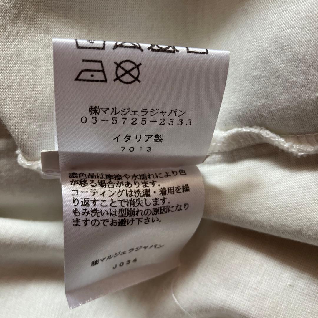 【希少】MM⑥ メゾンマルジェラ　メタリックロゴTシャツ　ヴァンテージ品