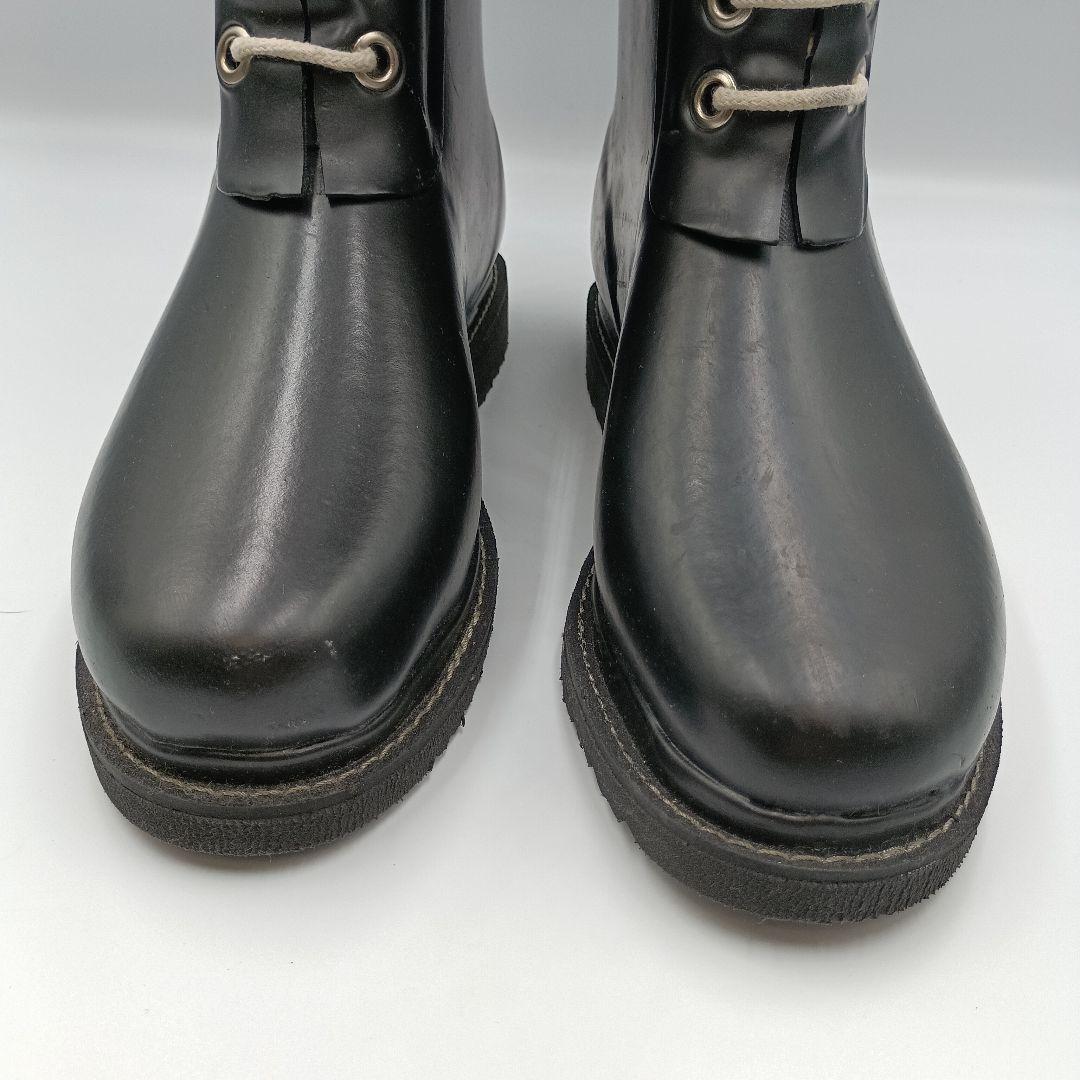 【新品・傷有】ILSE JACOBSEN レインブーツ レースアップ ２４cm