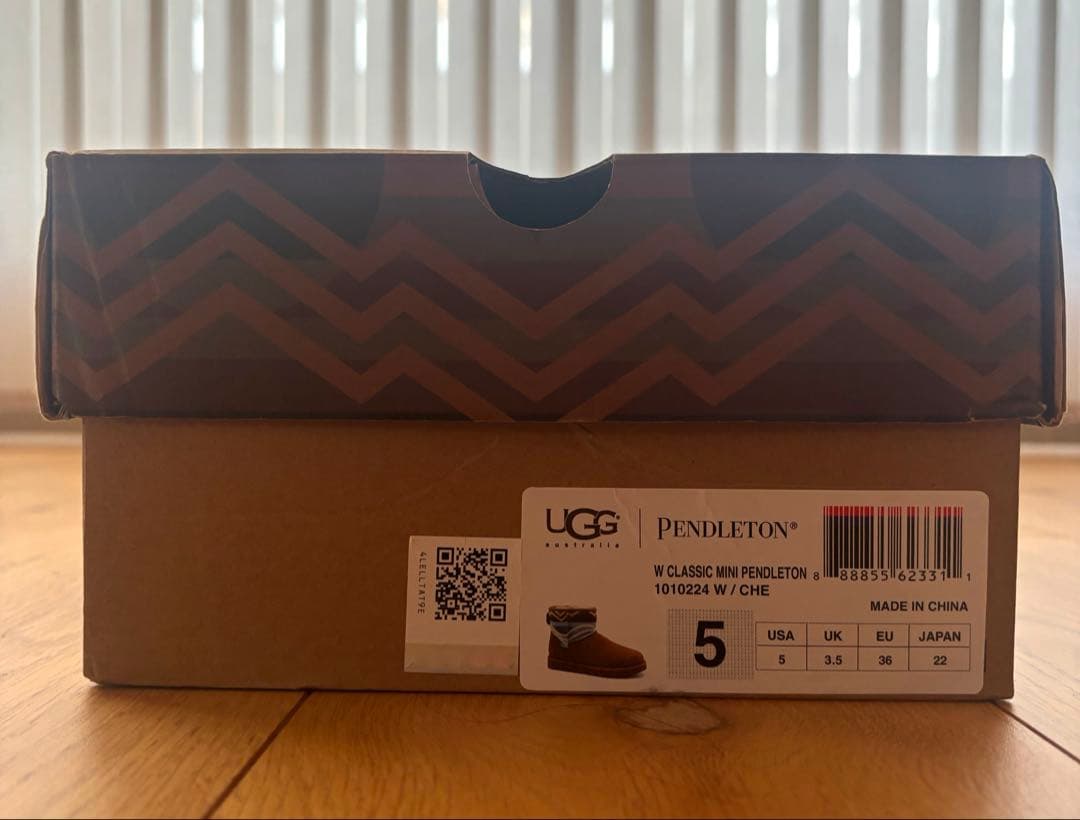 UGG pendleton アグ　ペンドルトンショートブーツ　極美品