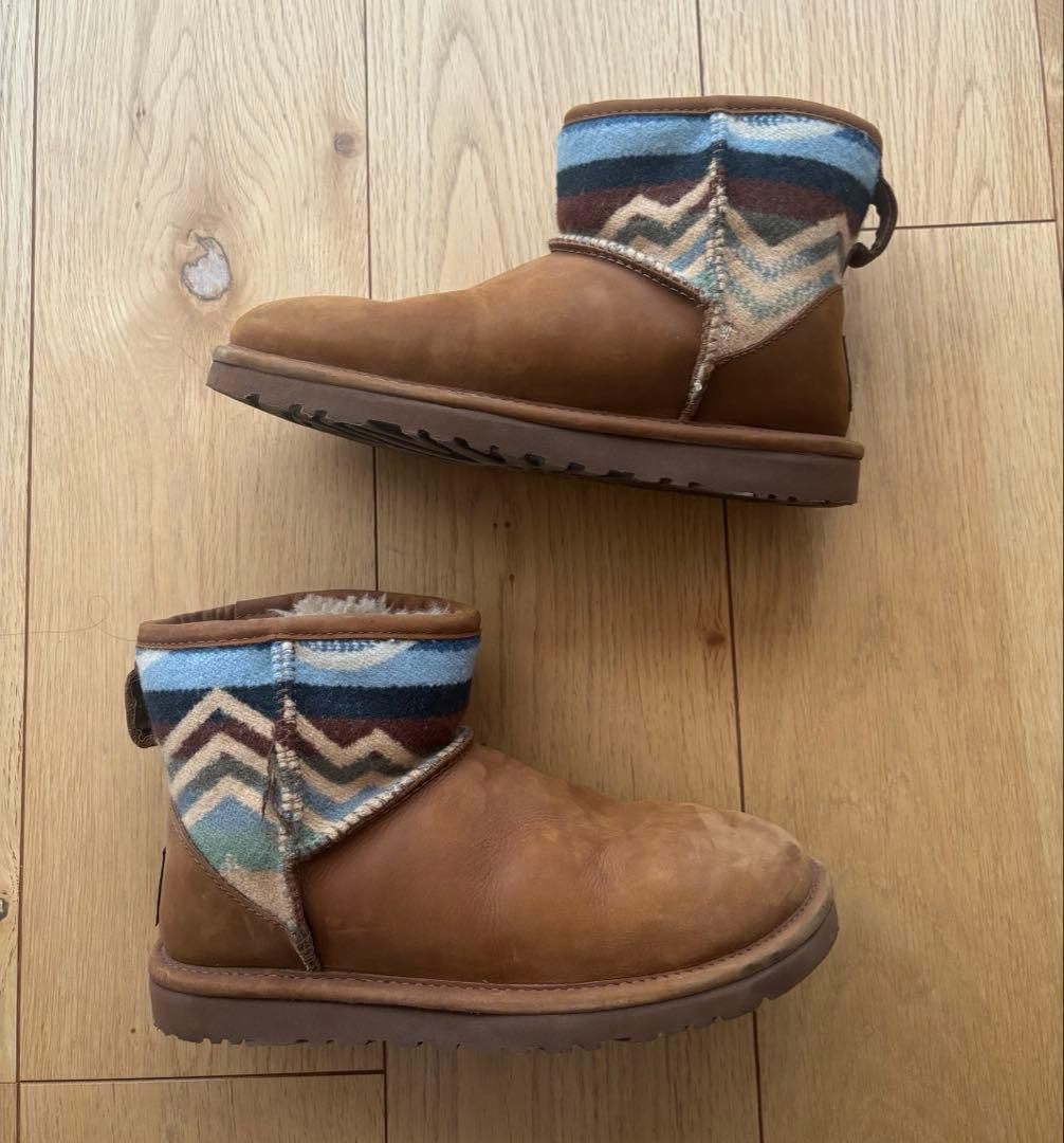 UGG pendleton アグ　ペンドルトンショートブーツ　極美品