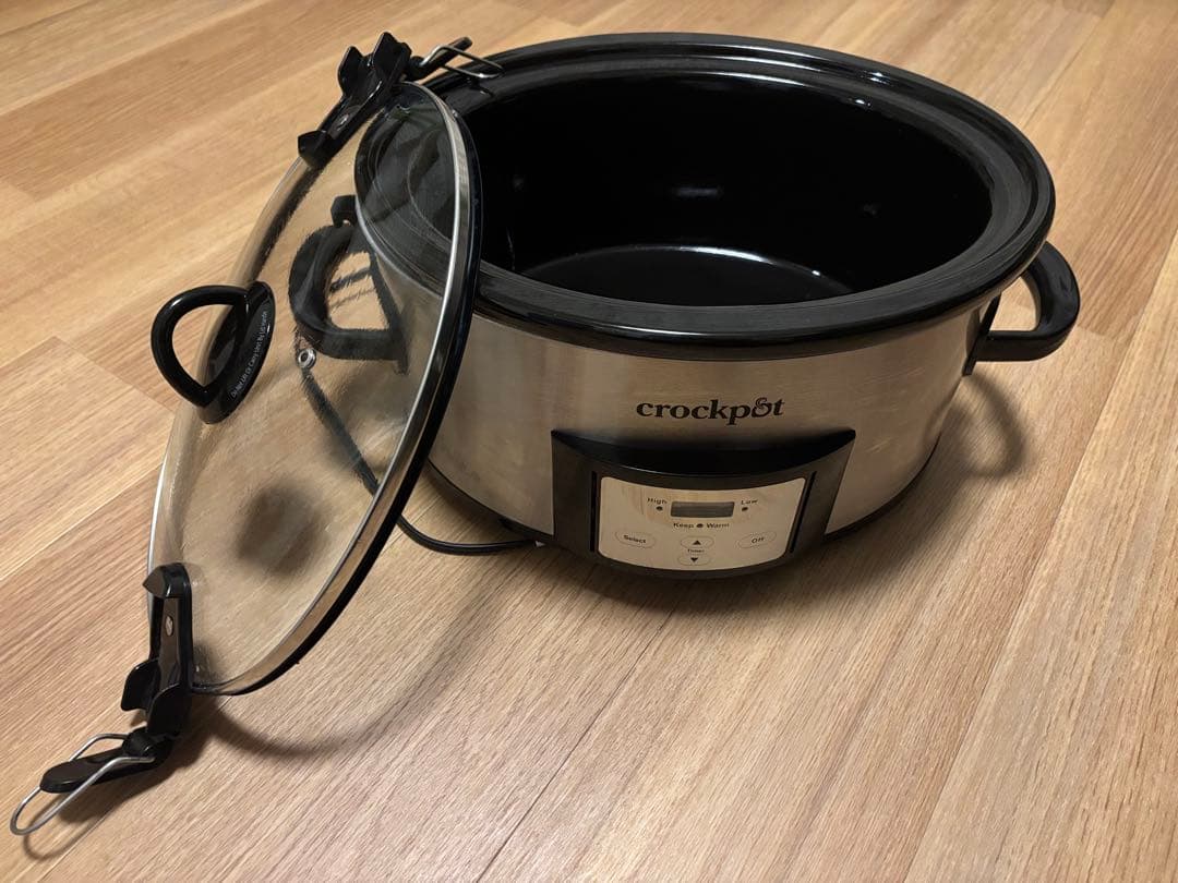 Crockpot スロークッカー タイマー付き