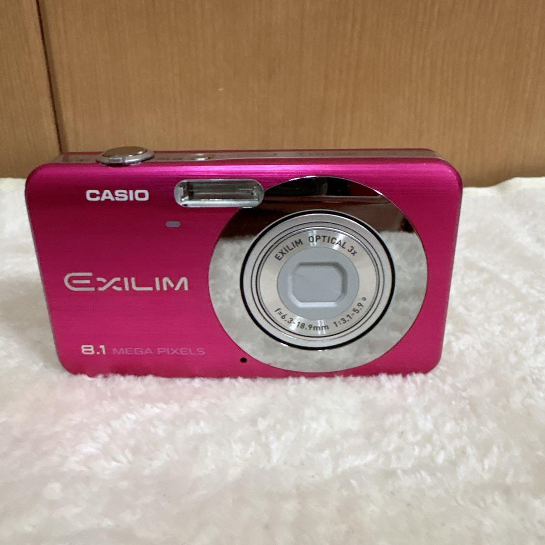 カシオ CASIO EXILIM EX-Z80 ピンク デジカメ 動作確認済