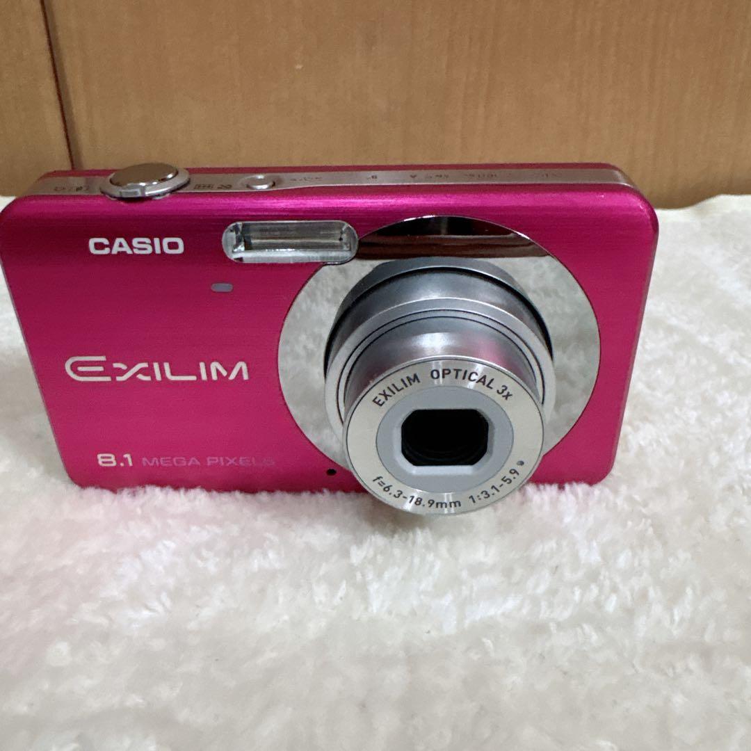 カシオ CASIO EXILIM EX-Z80 ピンク デジカメ 動作確認済