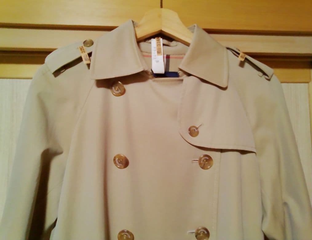 BURBERRYバーバリーロンドンのトレンチコート9号☆三陽商会☆クリーニング済