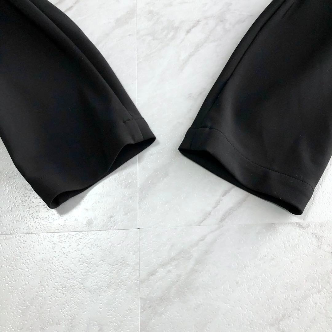 【極美品 近年モデル】セオリー セットアップ クリントン ポンチ素材 ブラック