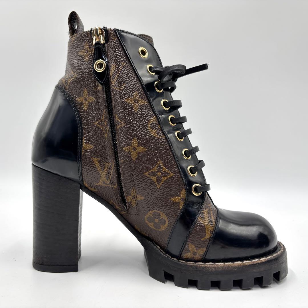 LOUIS VUITTON ルイヴィトン ブーツ スタートレイル モノグラム