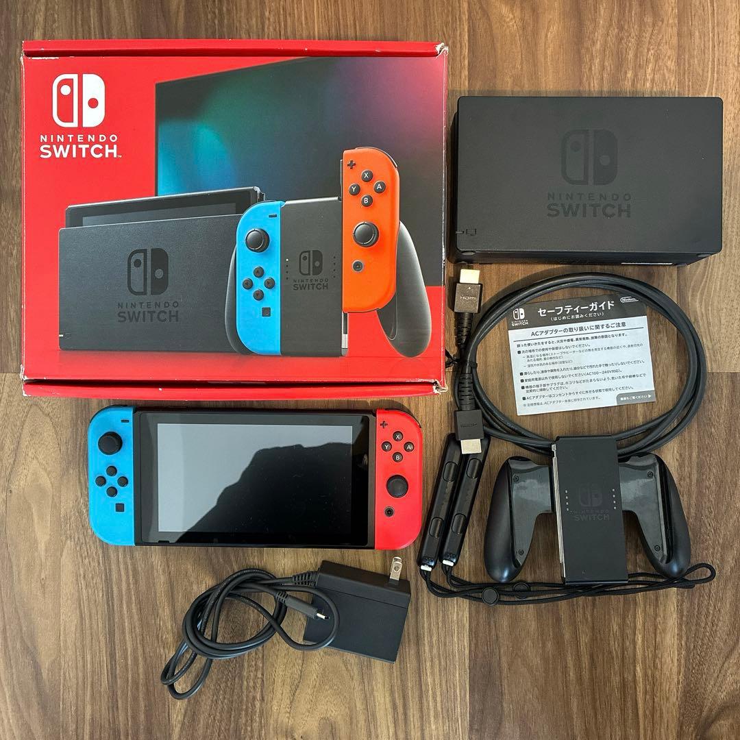 【美品】Nintendo switch ニンテンドースイッチ バッテリー強化