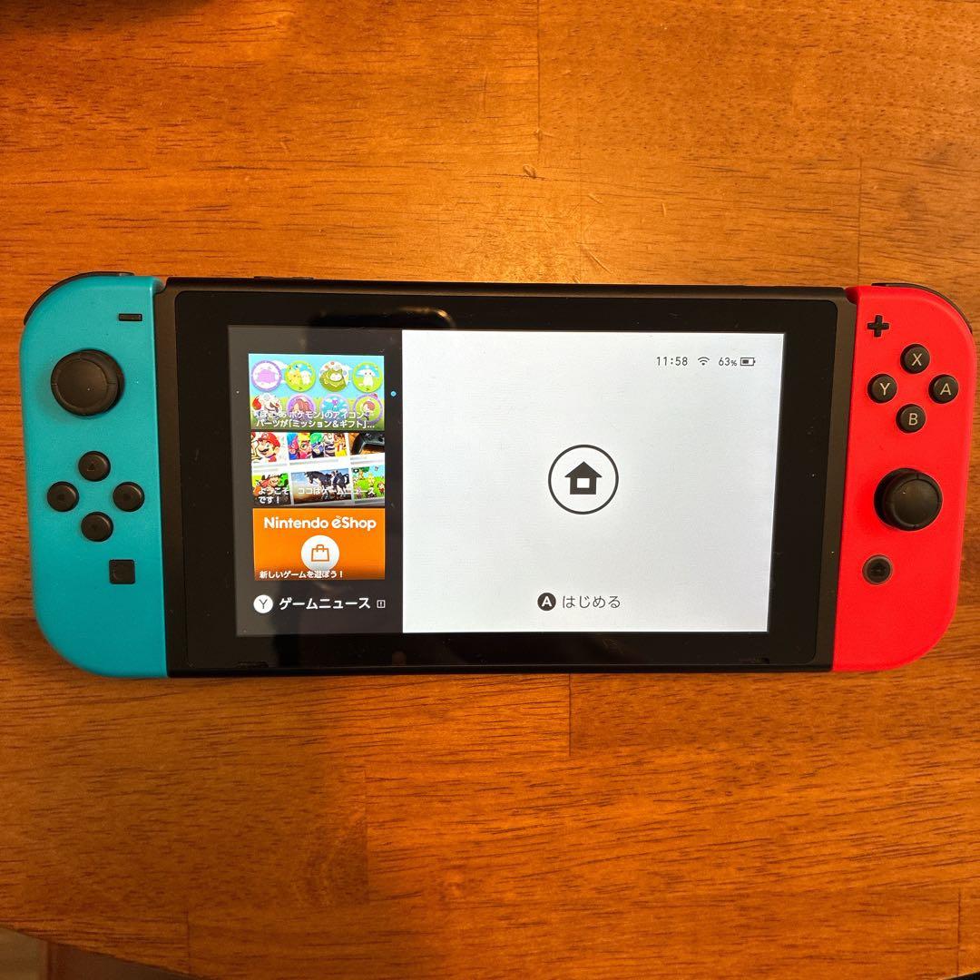 【美品】Nintendo switch ニンテンドースイッチ バッテリー強化
