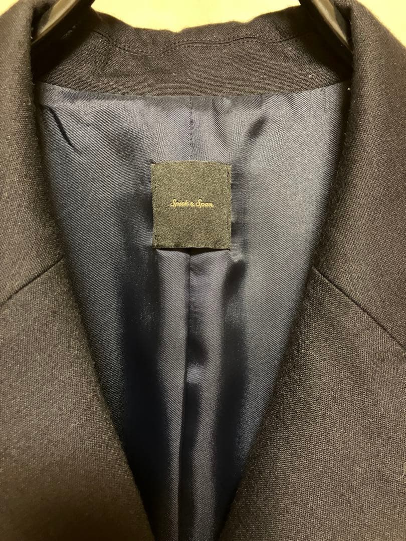 Spick and Span ダブルクロスピークドラペルジャケット