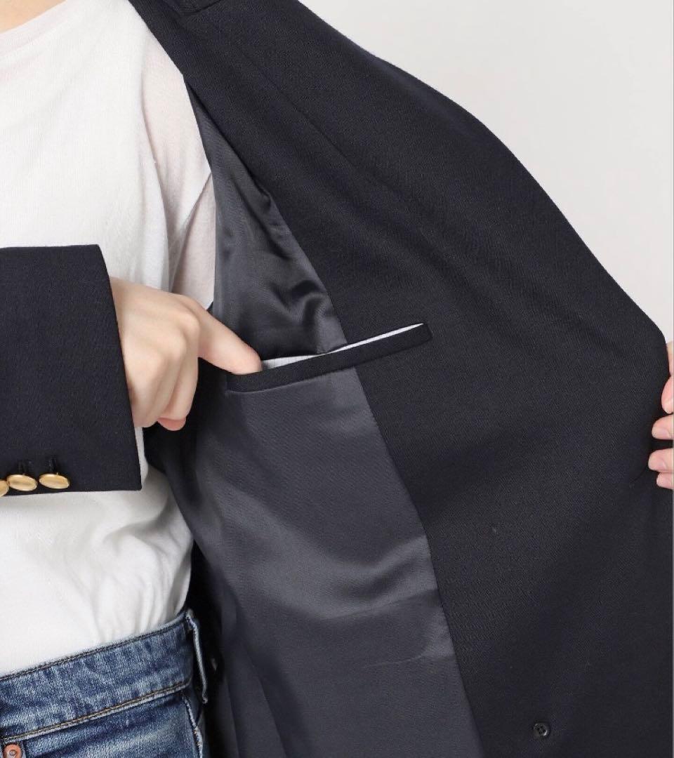 Spick and Span ダブルクロスピークドラペルジャケット