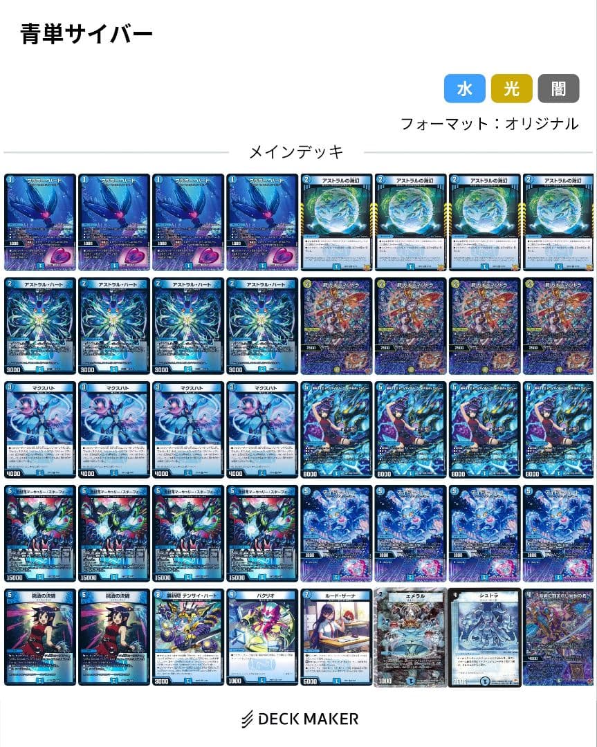 【即日発送】 青単サイバー デッキ　調整パーツ付き