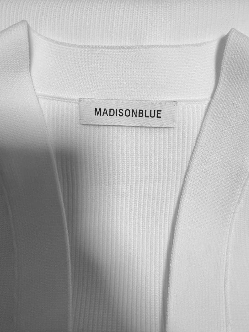 【MADISONBLUE】 BIG KNIT Vネック カーディガン