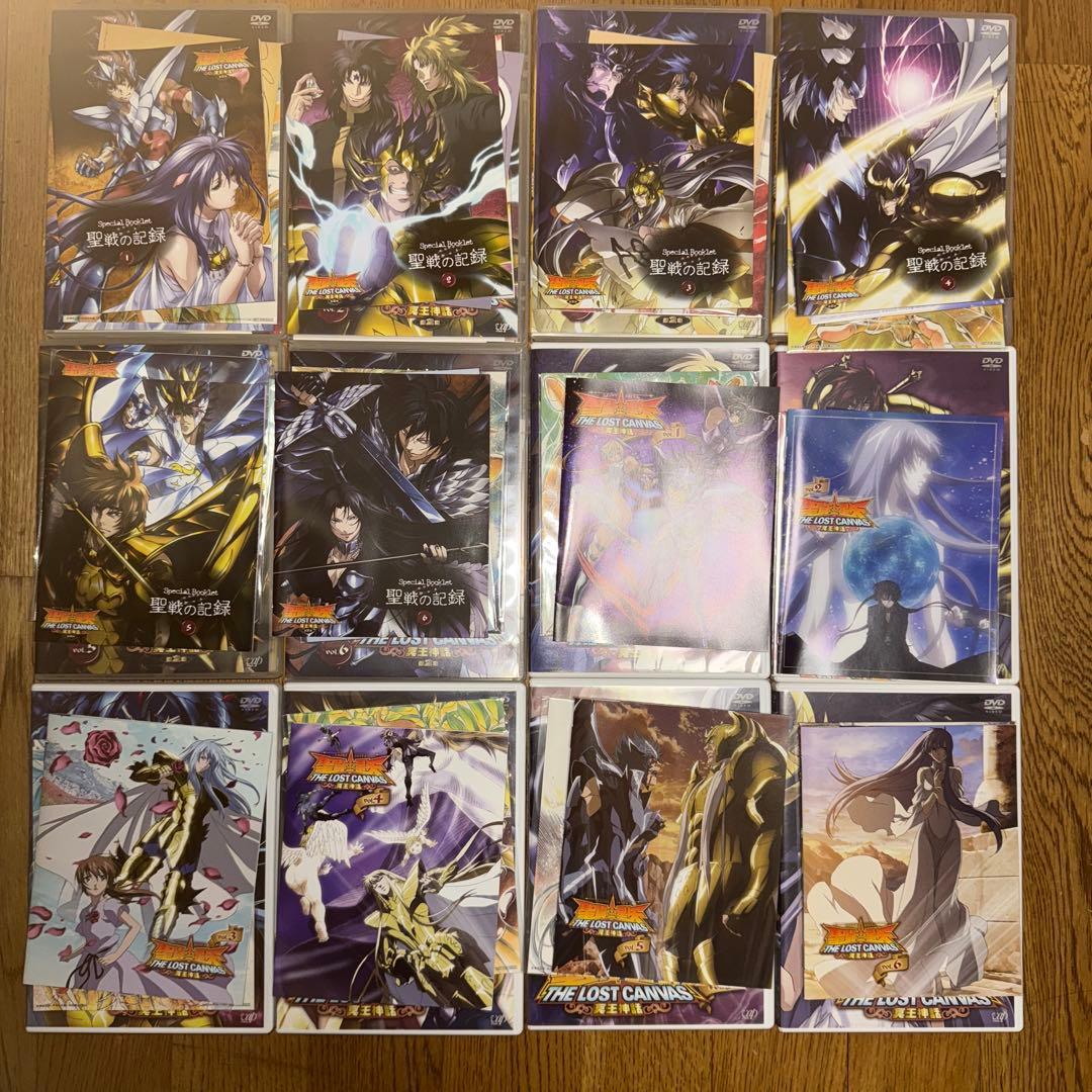 も*離様 DVD聖闘士星矢 THE LOST CANVAS 冥王神話 全12セッ