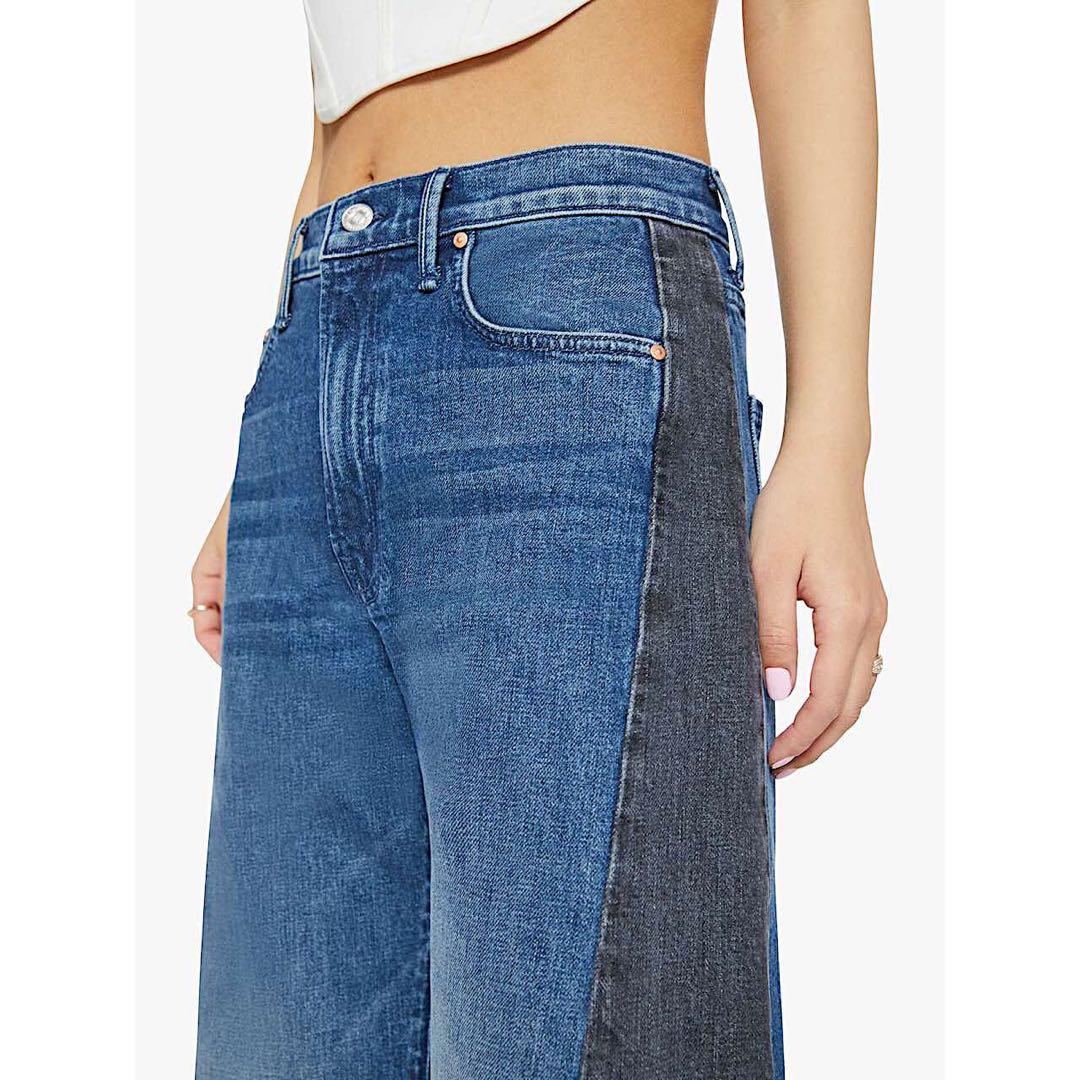 MOTHER DENIM 28インチ バレルレッグ カーブデニム
