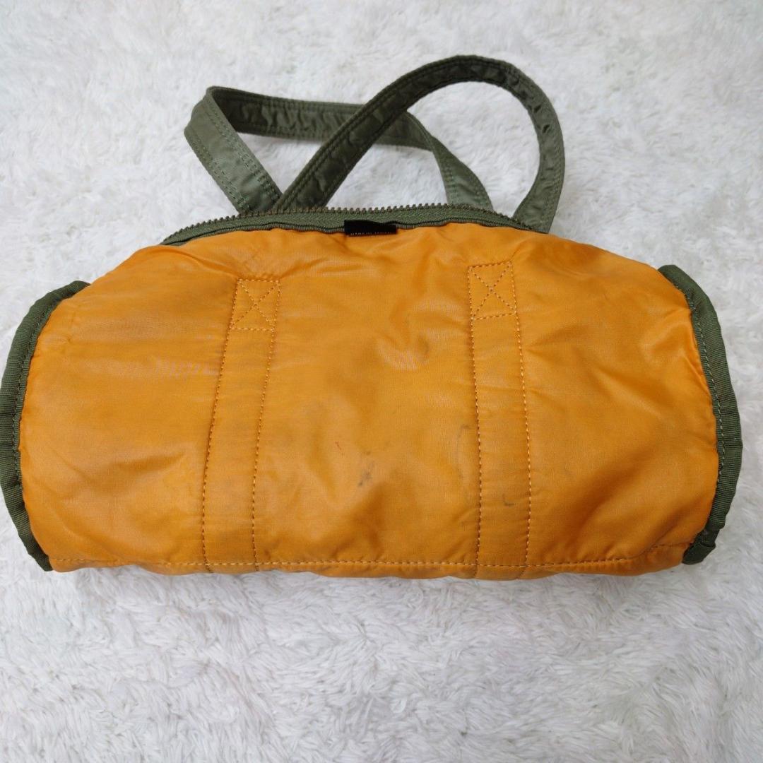 【希少廃番品】PORTER ポーター タンカー ミニボストン S セージグリーン