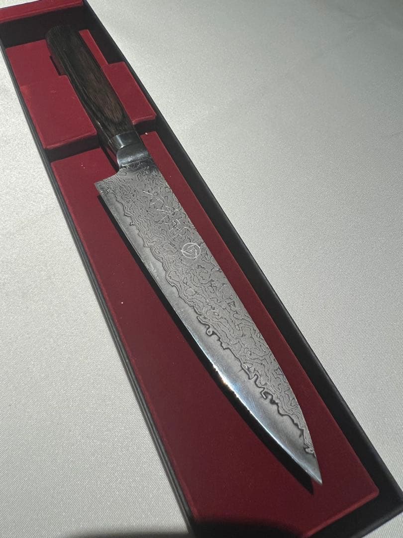 高村刃物　打雲花　ペティ　130mm