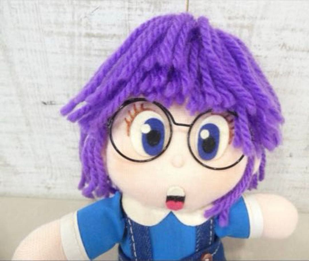 希少　Dr.スランプアラレちゃん ぬいぐるみ 帽子付き　約30cm 良好