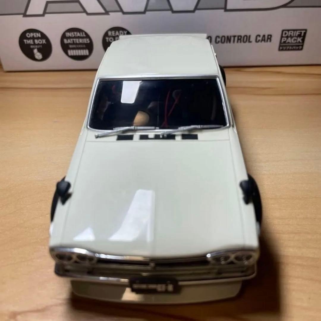 京商ミニッツAWDレディセット日産スカイライン2000GT-Rライトユニット付き