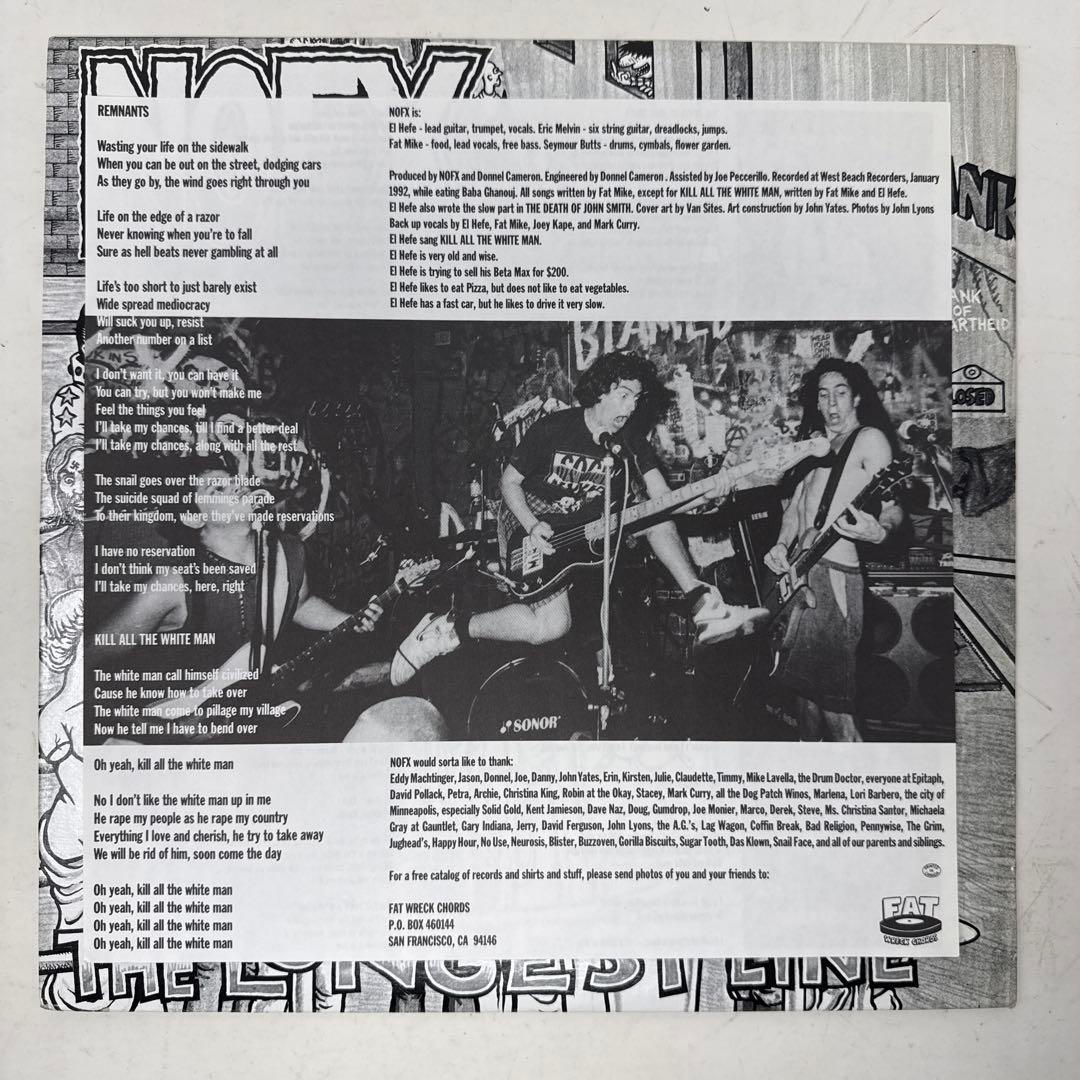 NOFX / The Longest Line レコード LP メロコア