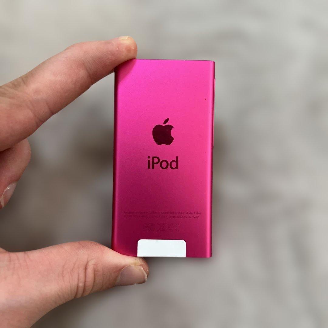 【美品】Apple iPod nano 16GB 第7世代　ピンク