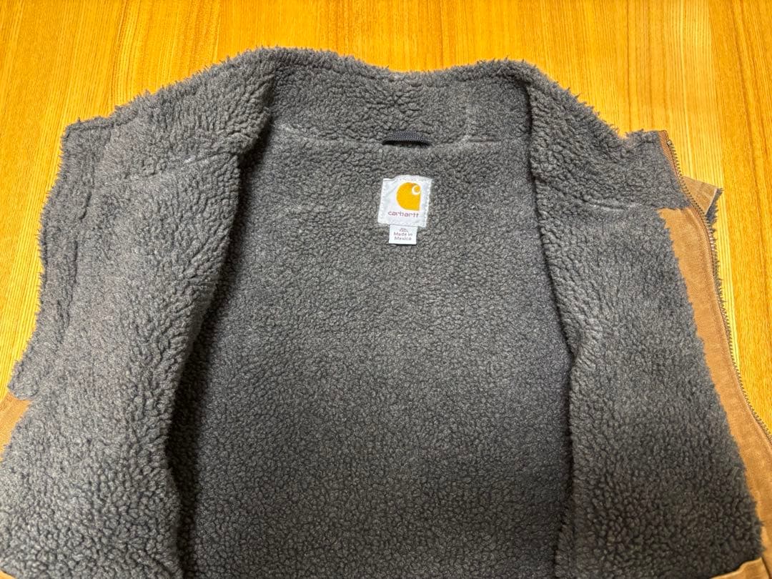 Carhartt カーハート ボア ベスト XL tall ブラウン トラビス