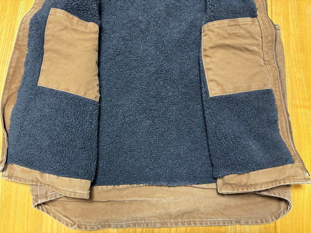 Carhartt カーハート ボア ベスト XL tall ブラウン トラビス