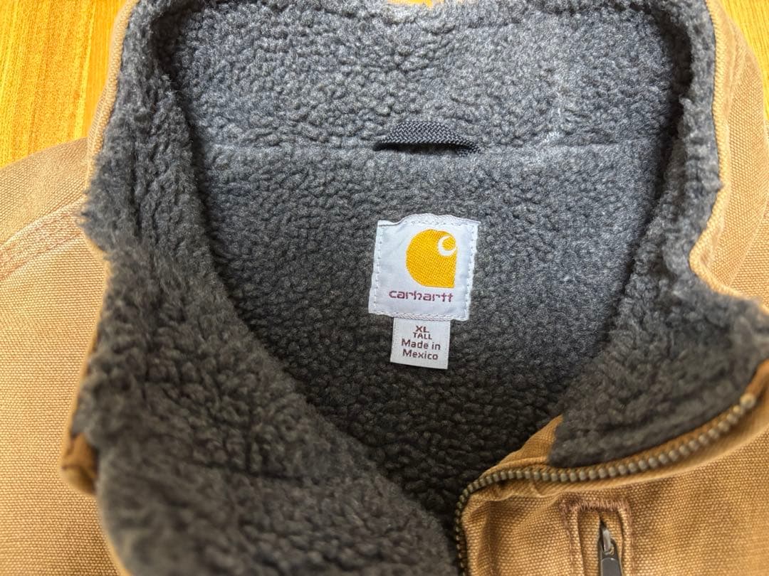 Carhartt カーハート ボア ベスト XL tall ブラウン トラビス