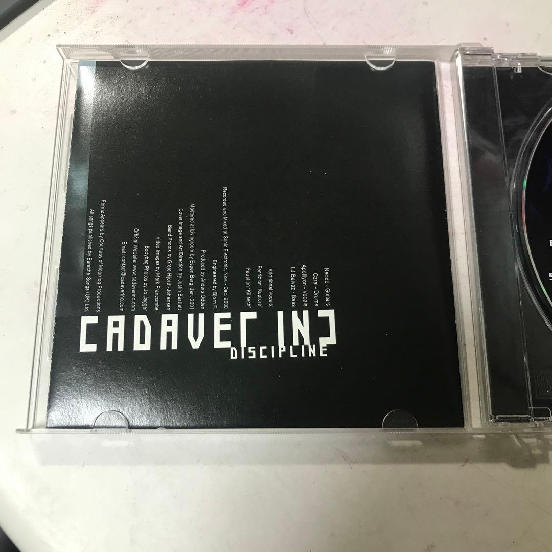 洋楽 CADAVER INC DISCIPLINE CD