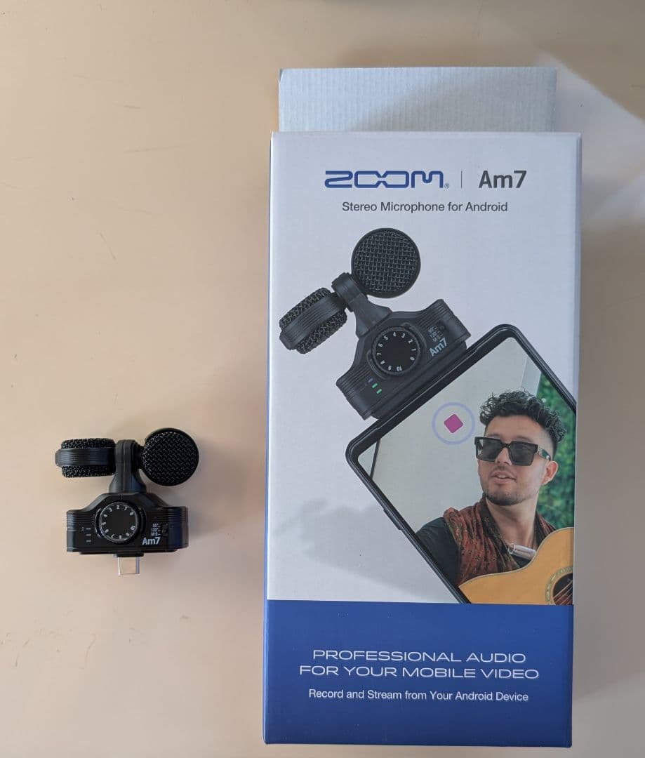 zoom am7 Android用 外付けマイク