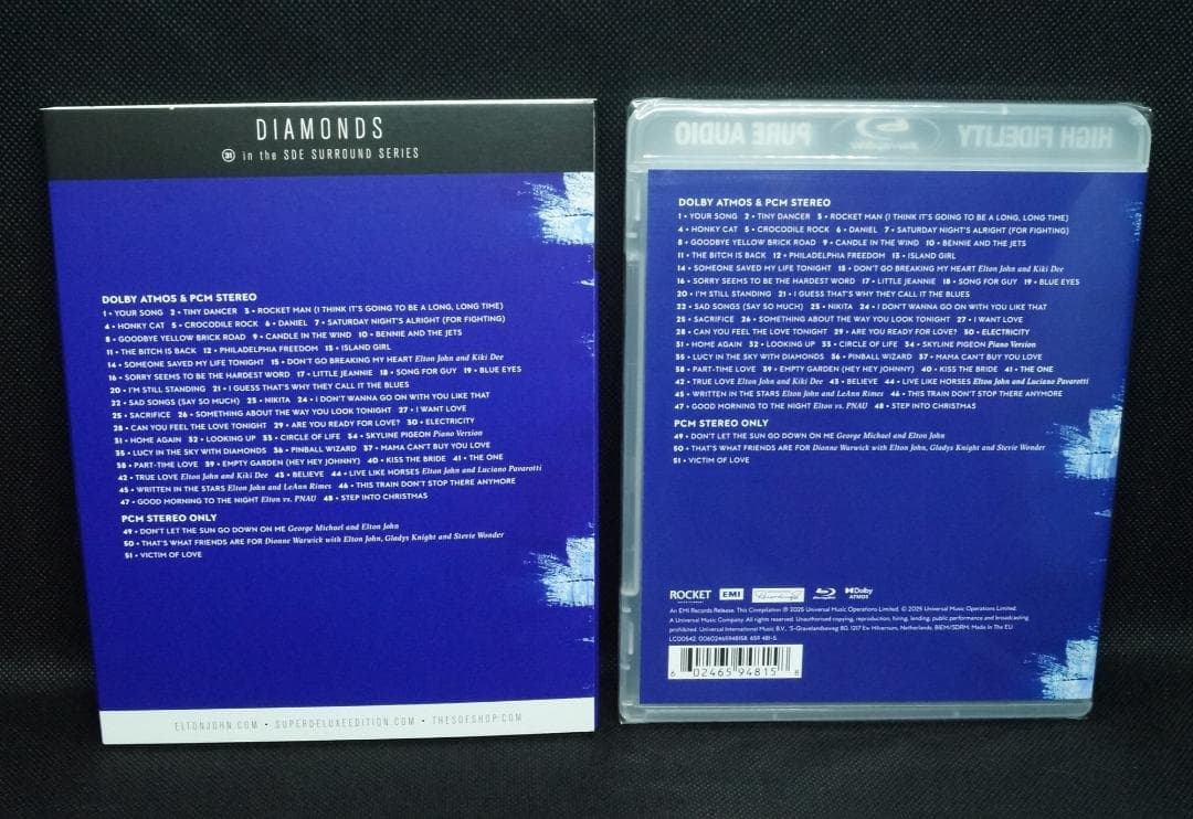 【未開封Blu-ray Audio】エルトン・ジョン「ダイアモンズ〜グレイテスト