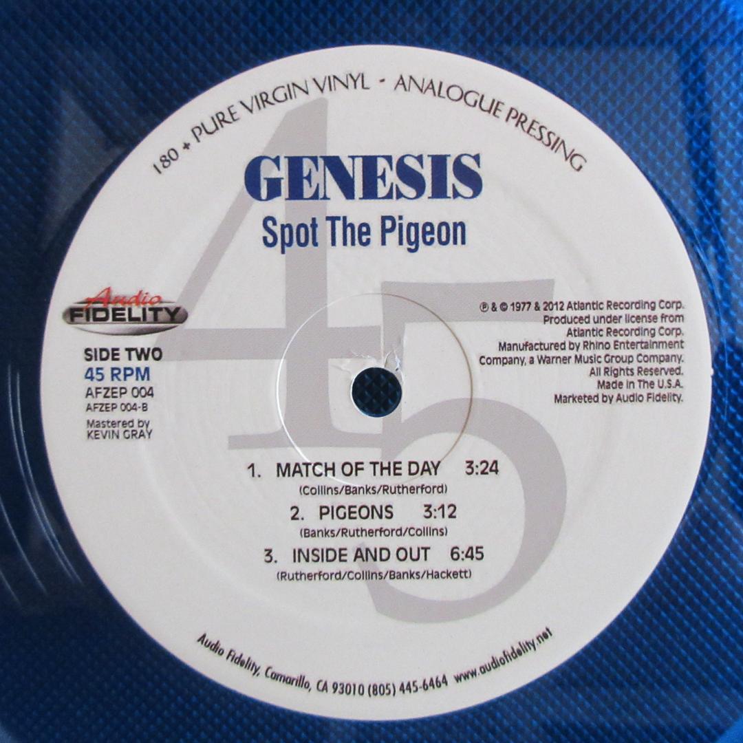 ★GENESIS / Spot The Pigeon★ジェネシス◇カラー盤