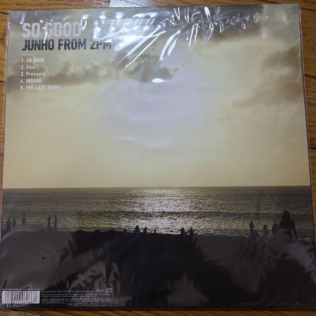 2pm junho ジュノ　SO GOOD　完全生産限定盤　LPサイズ