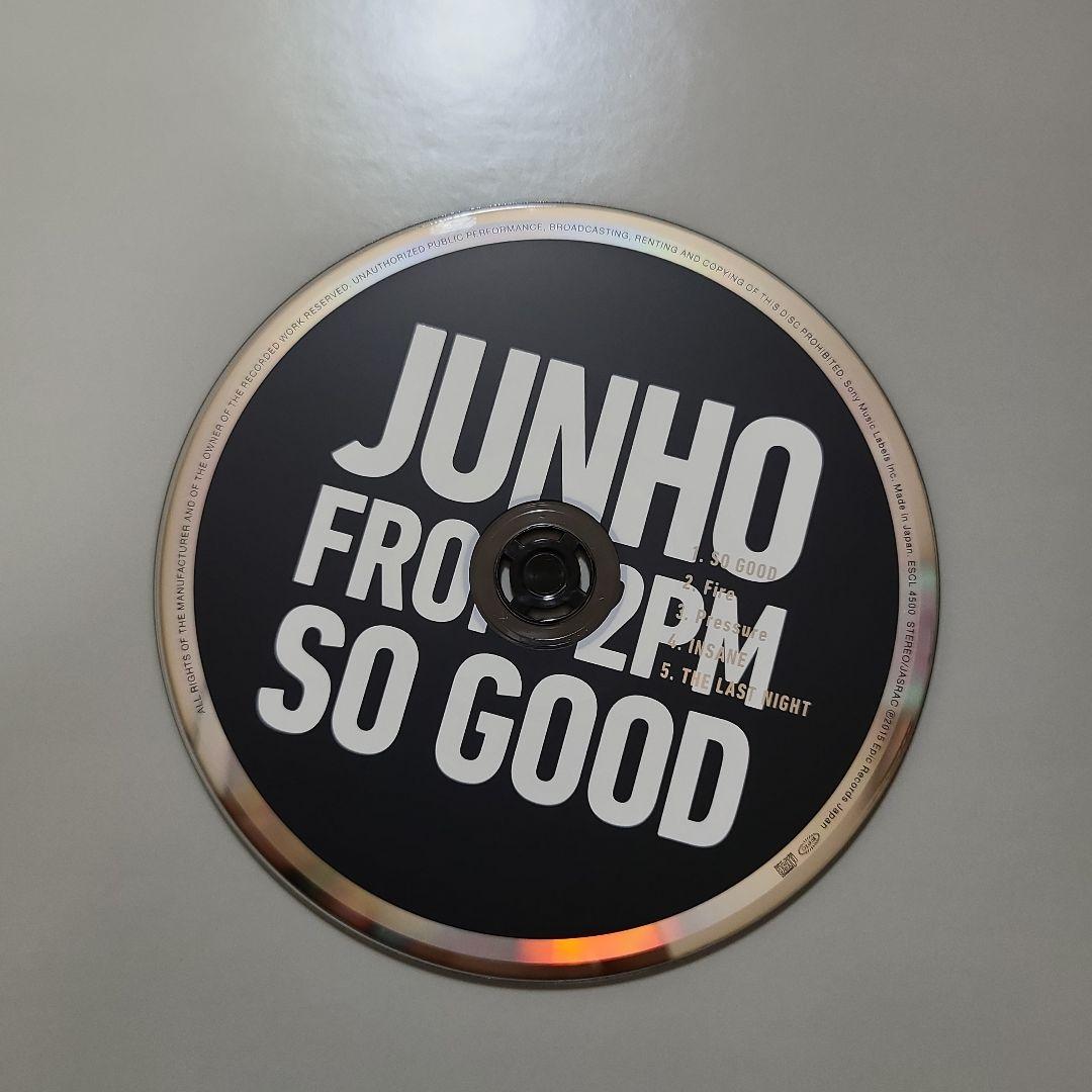 2pm junho ジュノ　SO GOOD　完全生産限定盤　LPサイズ