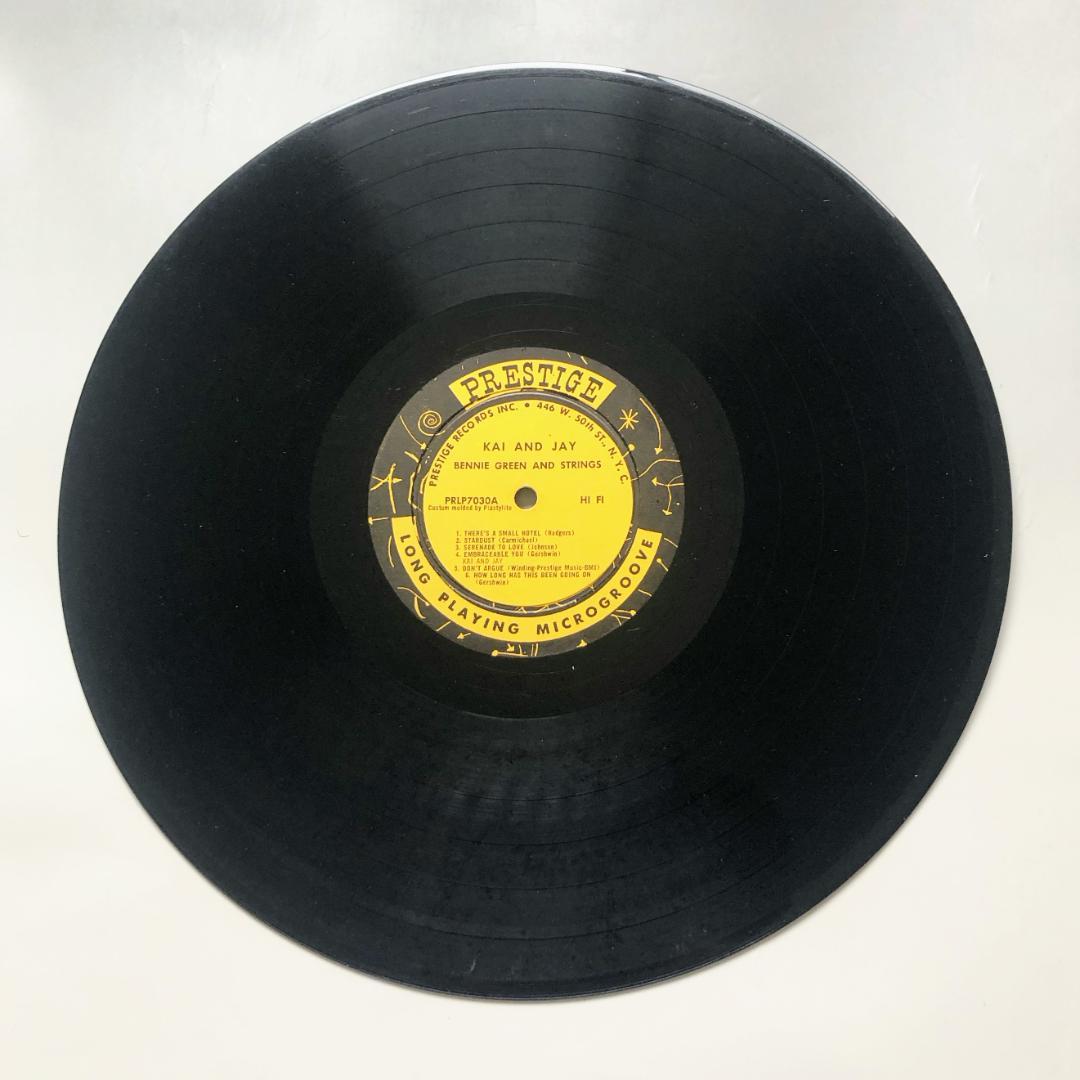 #3999【希少な名盤】ベニーグリーン KAI AND JAY LPレコード