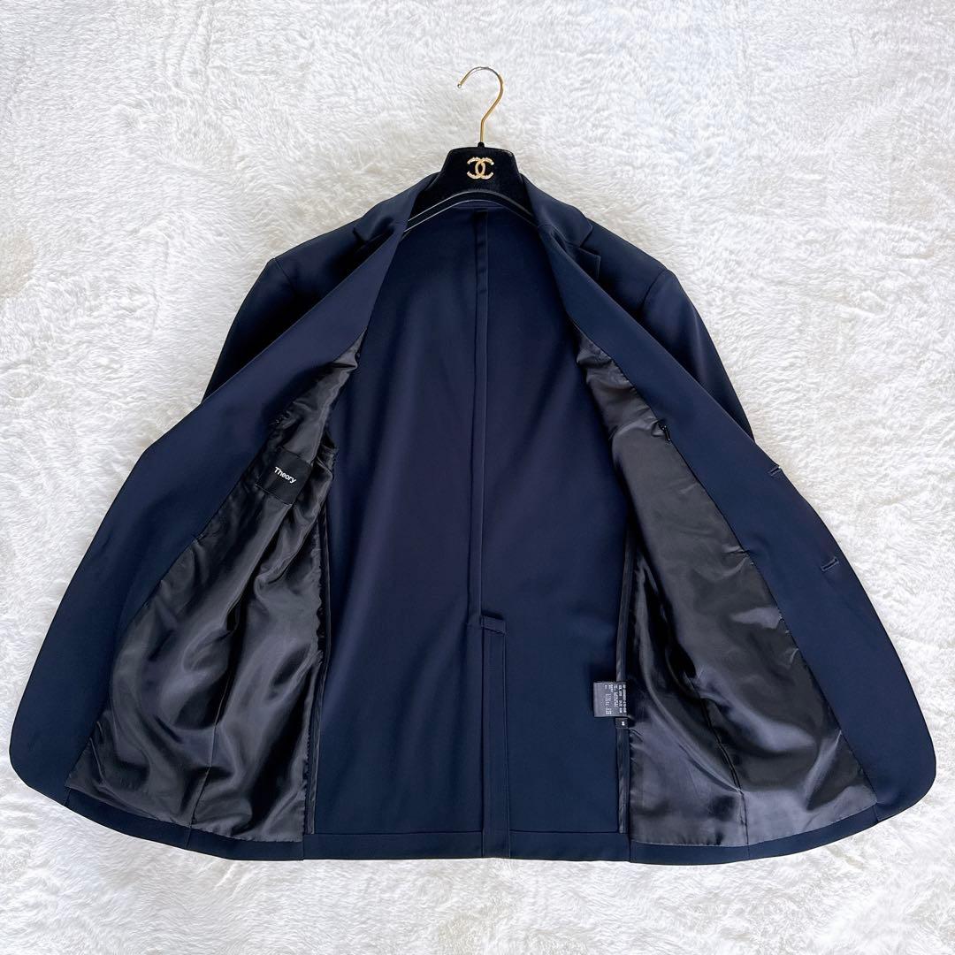 【Theory】ジャケット PRECISION PONTE ネイビー38現行タグ