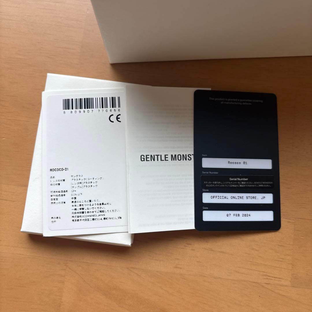 小物 GENTLE MONSTER Rocco 01