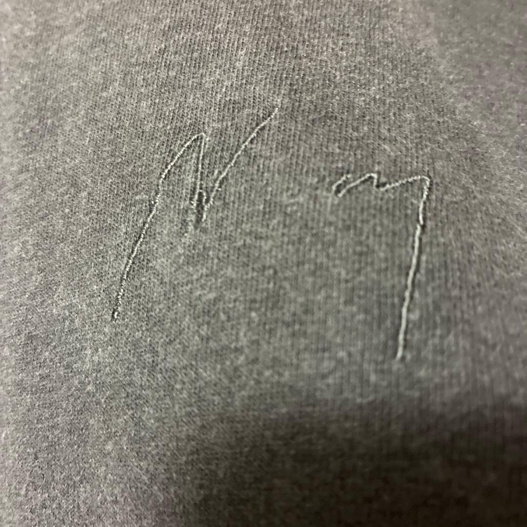ANCELLM EMBROIDERY DYED T-SHIRT/Tシャツ